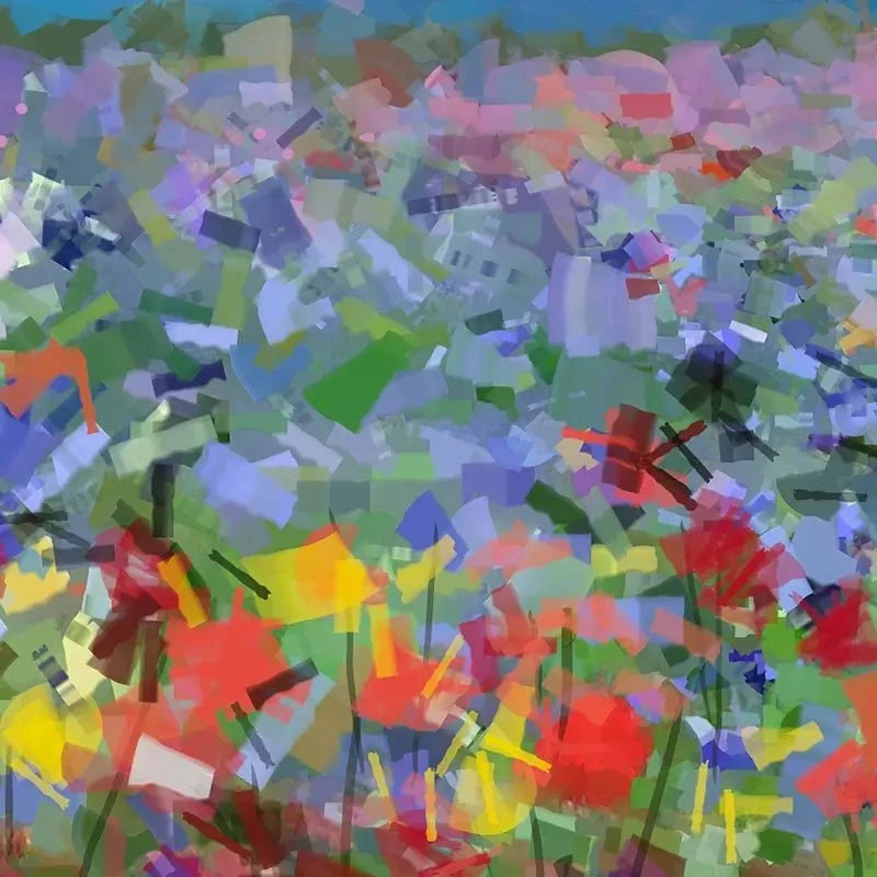 Meadow Of Colour Art Print Meadow Of Colour Art Print wall art product pluie_r / Shutterstock