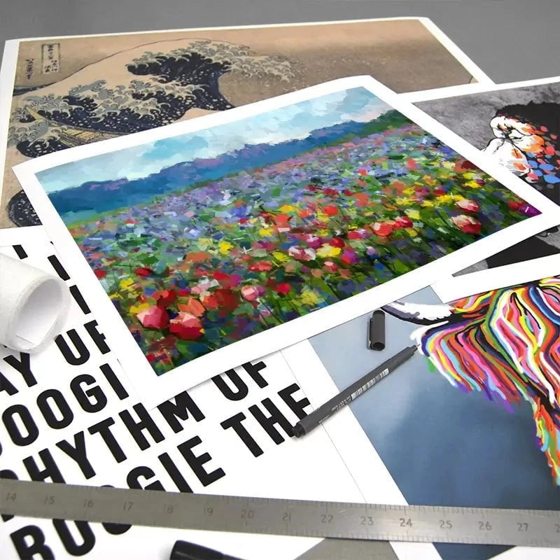 Meadow Of Colour Art Print Meadow Of Colour Art Print wall art product pluie_r / Shutterstock