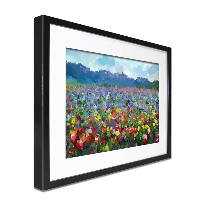 Meadow Of Colour Framed Art Print Meadow Of Colour Framed Art Print wall art product pluie_r / Shutterstock