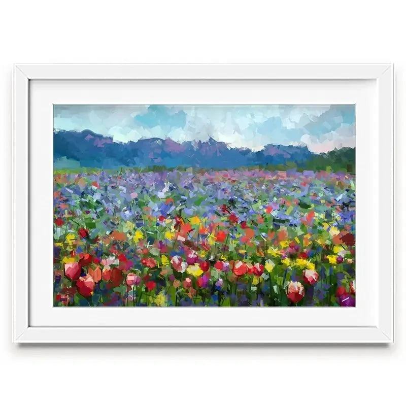 Meadow Of Colour Framed Art Print Meadow Of Colour Framed Art Print wall art product pluie_r / Shutterstock