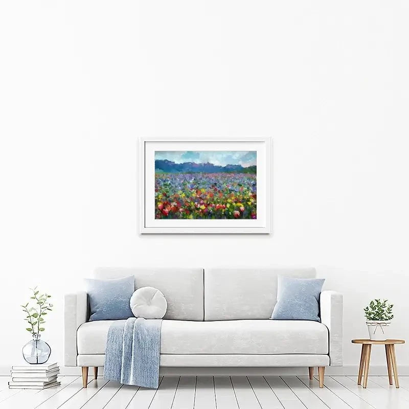 Meadow Of Colour Framed Art Print Meadow Of Colour Framed Art Print wall art product pluie_r / Shutterstock