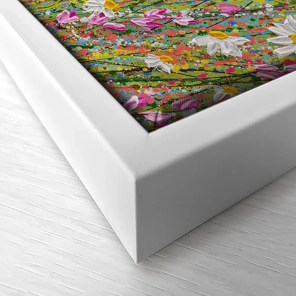 Meadow Of Daisies Canvas Print Meadow Of Daisies Canvas Print wall art product Olga Tkachyk
