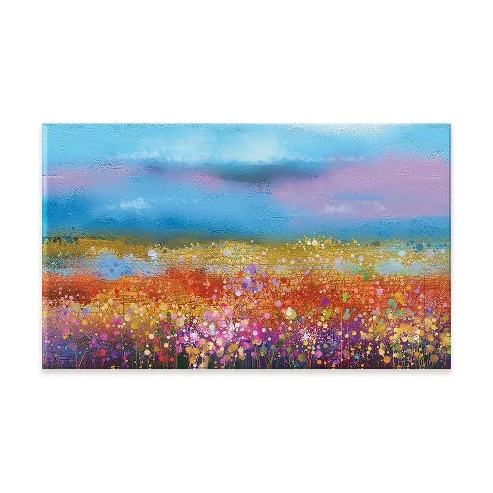 Meadow Of Flowers Canvas Print Meadow Of Flowers Canvas Print wall art product pluie_r / Shutterstock