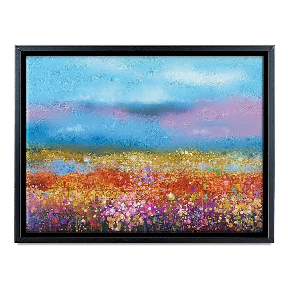Meadow Of Flowers Canvas Print Meadow Of Flowers Canvas Print wall art product pluie_r / Shutterstock
