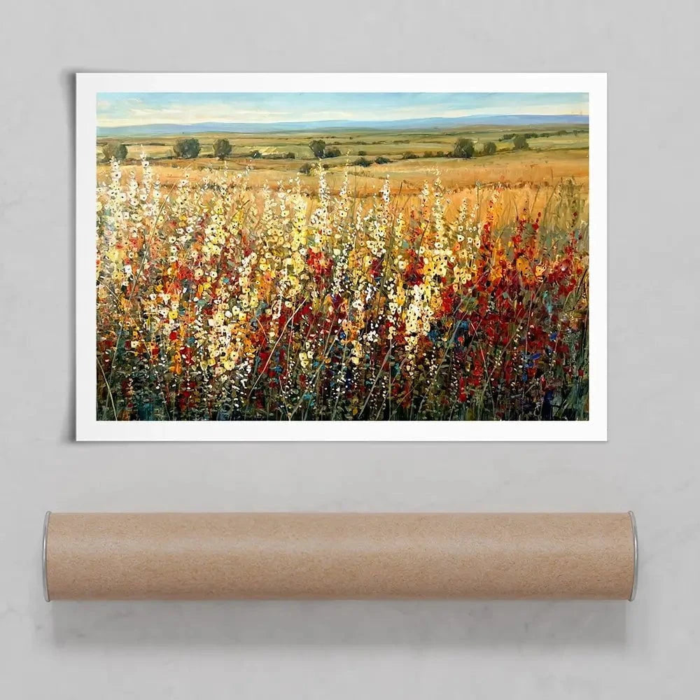 Meadow Wildflower Mix Art Print Meadow Wildflower Mix Art Print wall art product Tim O'Toole