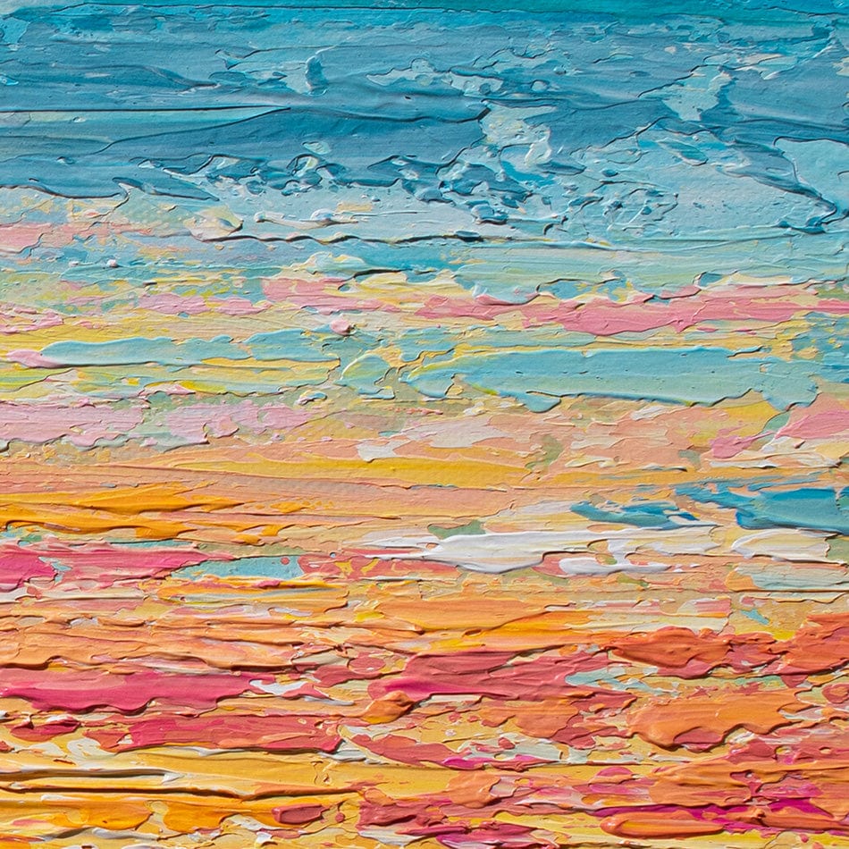 Mellow Sunset Art Print wall art product Olga Tkachyk