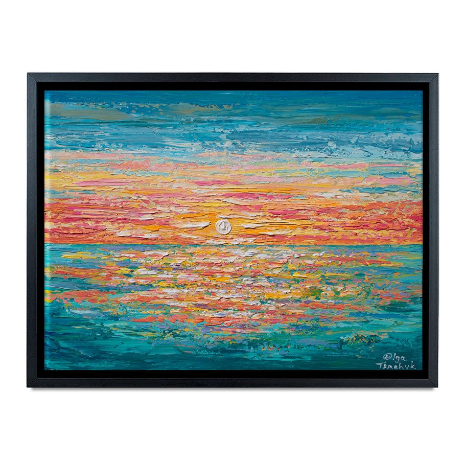 Mellow Sunset Canvas Print wall art product Olga Tkachyk