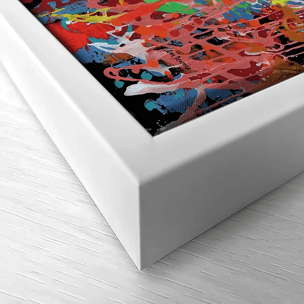 Melting Hues Of Summer Canvas Print Melting Hues Of Summer Canvas Print wall art product Leon Devenice