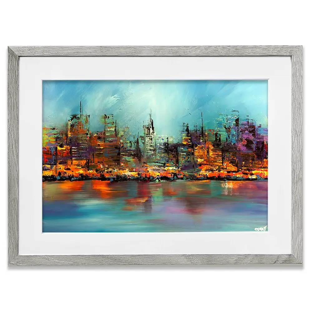 Merged Framed Art Print Merged Framed Art Print wall art product Osnat Tzadok