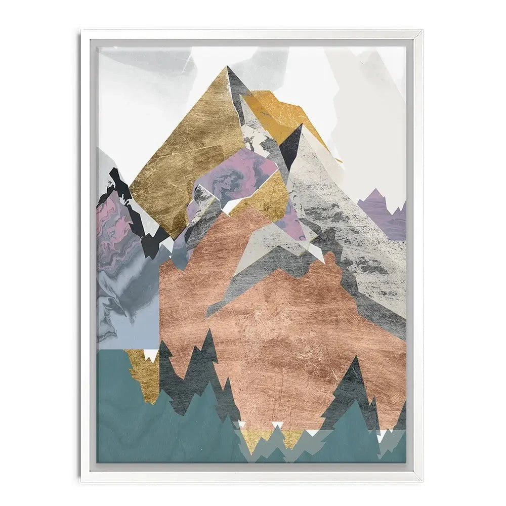 Metallic Range Canvas Print Metallic Range Canvas Print wall art product Jennifer Goldberger