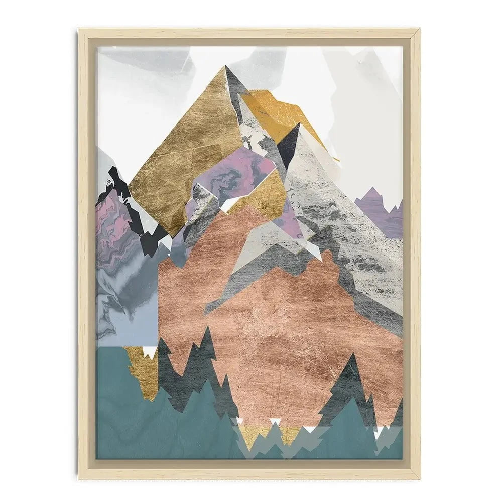 Metallic Range Canvas Print Metallic Range Canvas Print wall art product Jennifer Goldberger