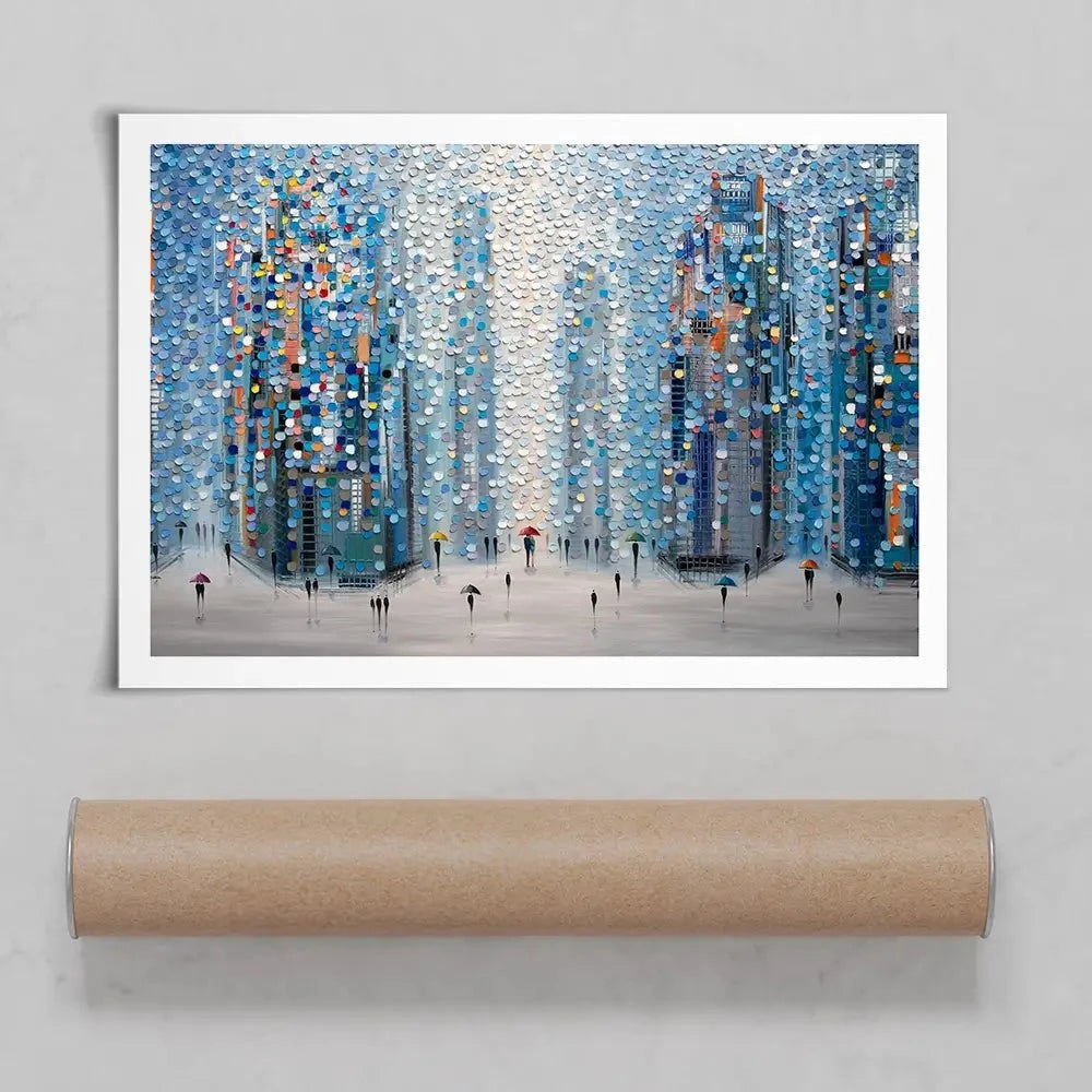 Metropolitan Dreams Art Print Metropolitan Dreams Art Print wall art product Ekaterina Ermilkina