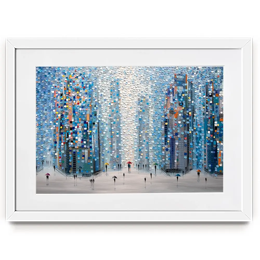 Metropolitan Dreams Framed Art Print Metropolitan Dreams Framed Art Print wall art product Ekaterina Ermilkina