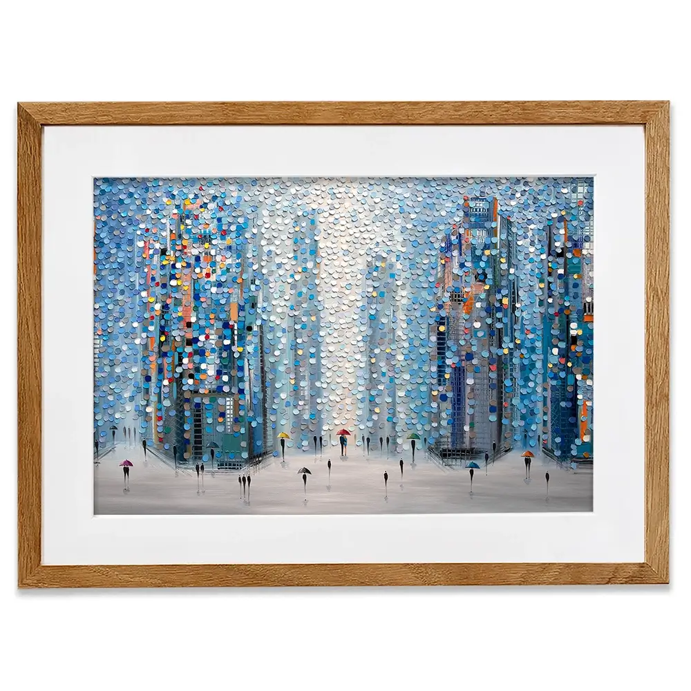 Metropolitan Dreams Framed Art Print Metropolitan Dreams Framed Art Print wall art product Ekaterina Ermilkina