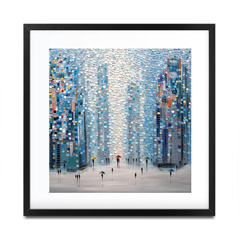 Metropolitan Dreams Square Framed Art Print Metropolitan Dreams Square Framed Art Print wall art product Ekaterina Ermilkina