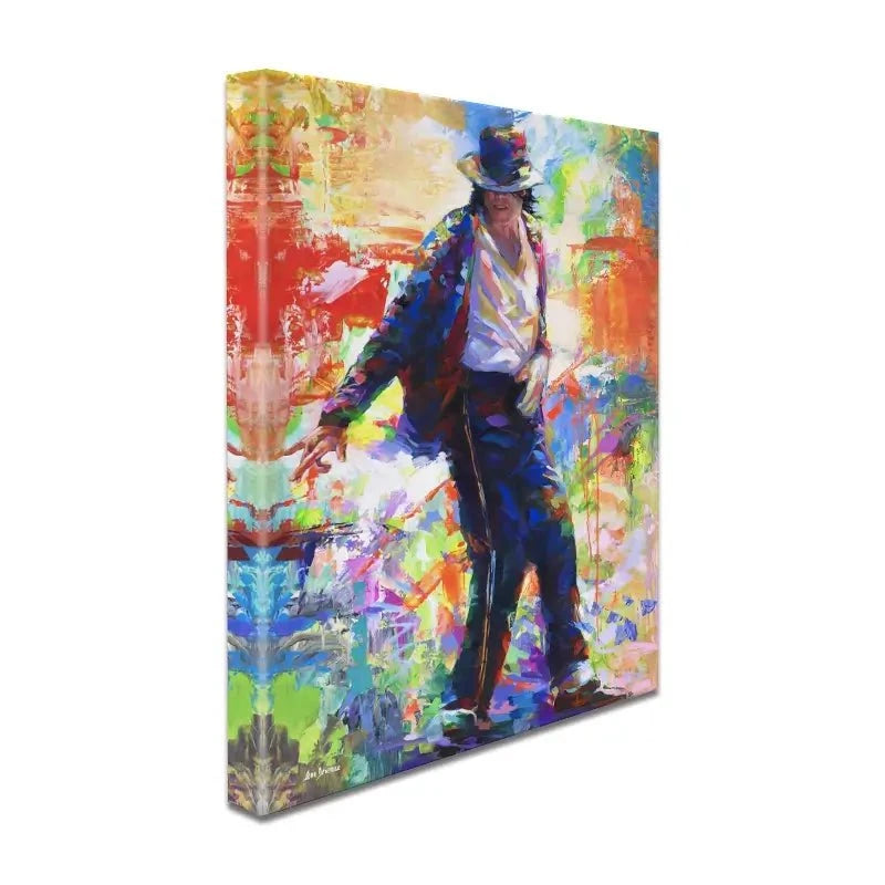 Michael Jackson Canvas Print Michael Jackson Canvas Print wall art product Leon Devenice