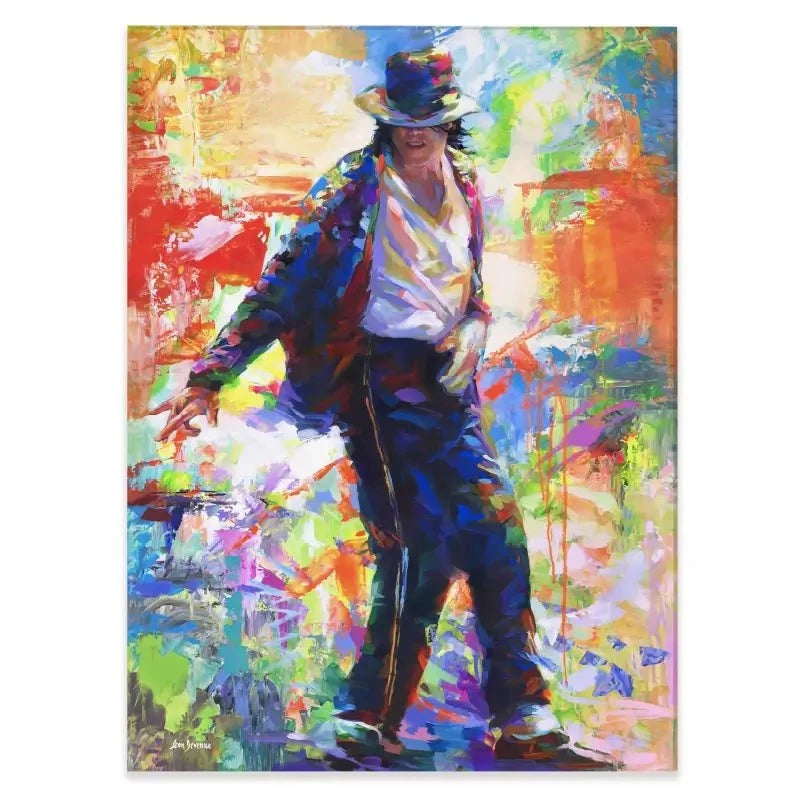 Michael Jackson Canvas Print Michael Jackson Canvas Print wall art product Leon Devenice