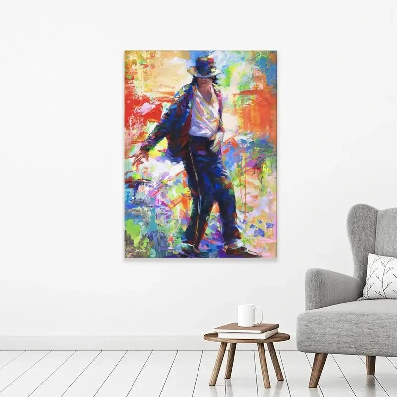 Michael Jackson Canvas Print Michael Jackson Canvas Print wall art product Leon Devenice