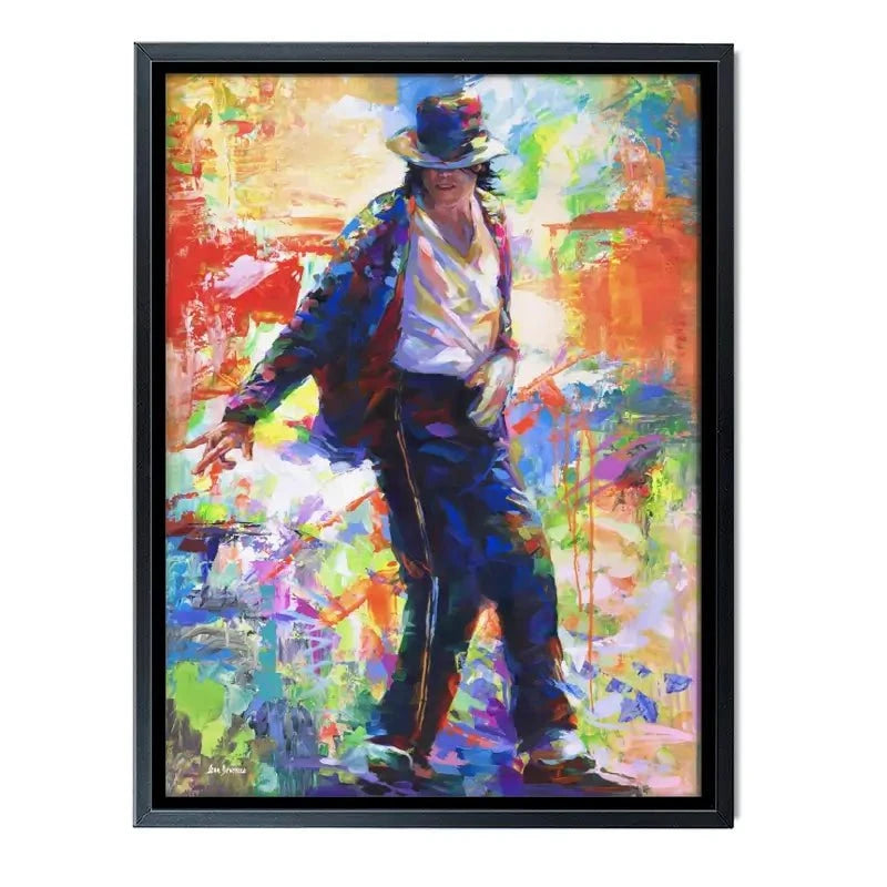 Michael Jackson Canvas Print Michael Jackson Canvas Print wall art product Leon Devenice