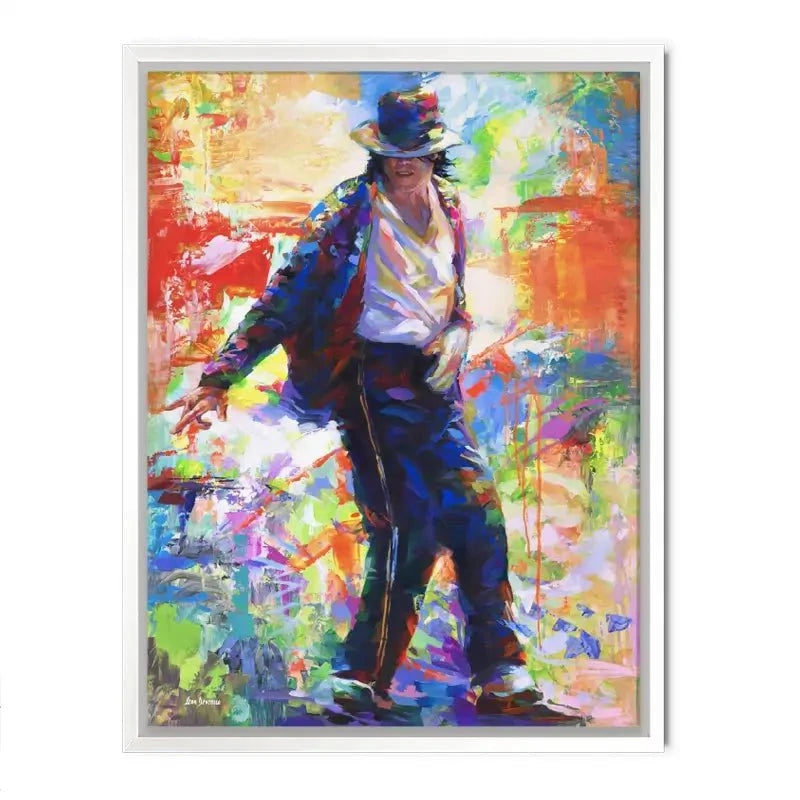 Michael Jackson Canvas Print Michael Jackson Canvas Print wall art product Leon Devenice