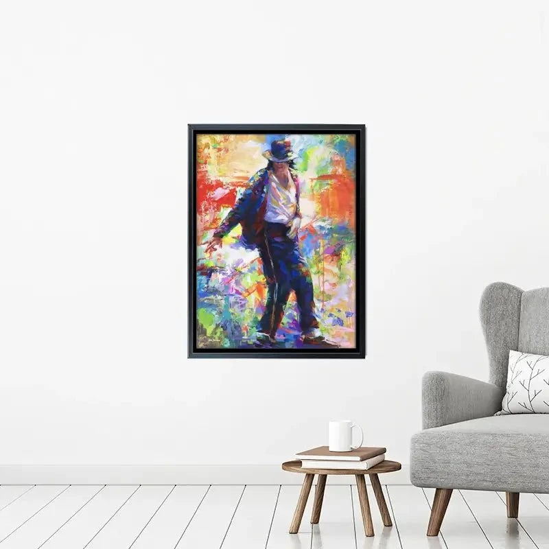 Michael Jackson Canvas Print Michael Jackson Canvas Print wall art product Leon Devenice