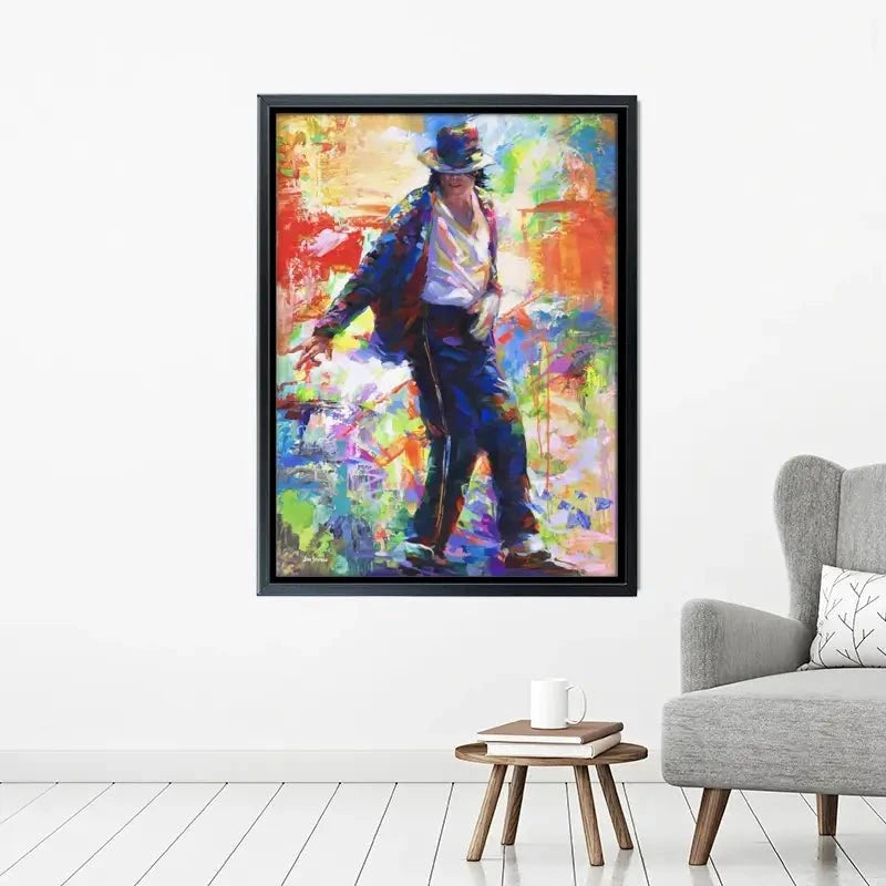 Michael Jackson Canvas Print Michael Jackson Canvas Print wall art product Leon Devenice