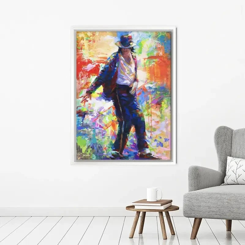 Michael Jackson Canvas Print Michael Jackson Canvas Print wall art product Leon Devenice