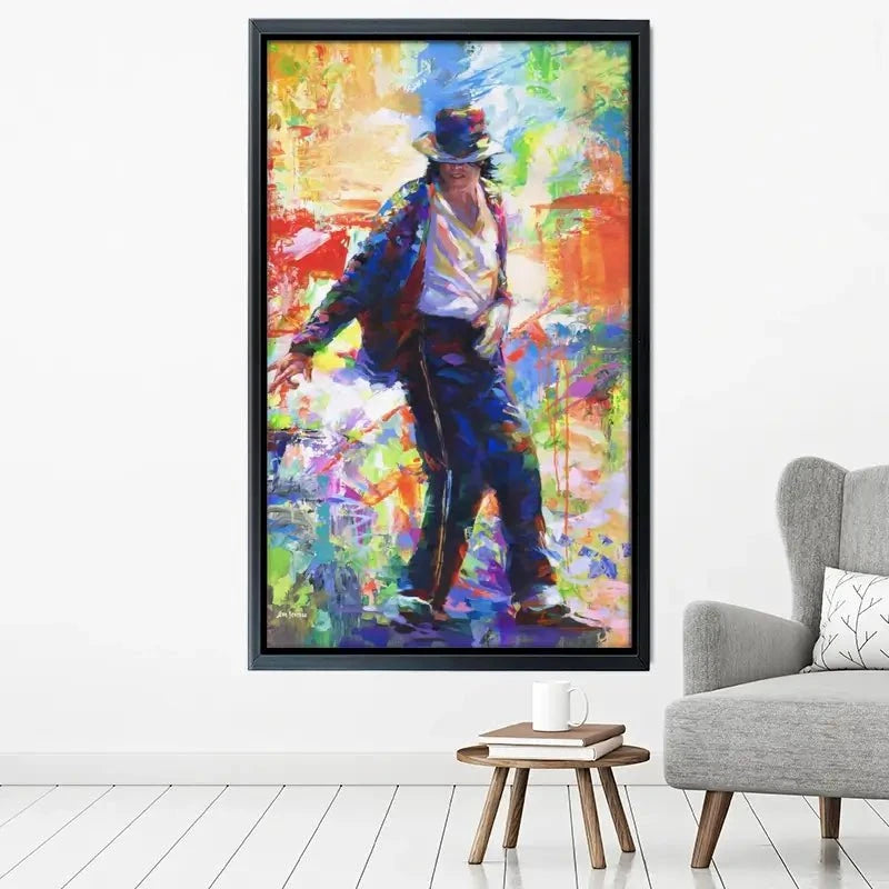 Michael Jackson Canvas Print Michael Jackson Canvas Print wall art product Leon Devenice