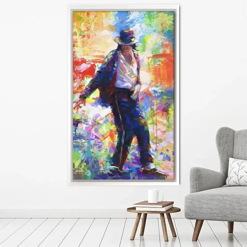 Michael Jackson Canvas Print Michael Jackson Canvas Print wall art product Leon Devenice