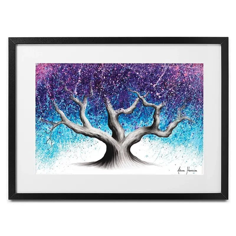 Midnight Dream Tree Framed Art Print Midnight Dream Tree Framed Art Print wall art product Ashvin Harrison