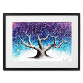 Midnight Dream Tree Framed Art Print Midnight Dream Tree Framed Art Print wall art product Ashvin Harrison