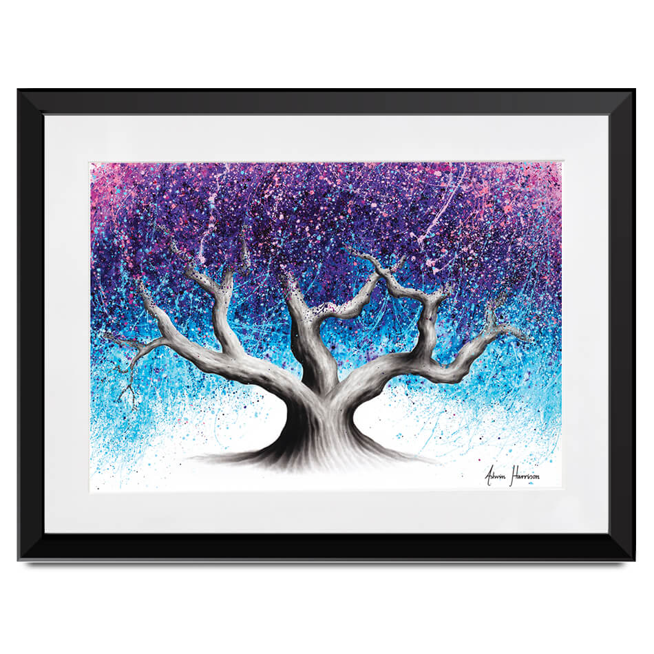 Midnight Dream Tree Framed Art Print Midnight Dream Tree Framed Art Print wall art product Ashvin Harrison