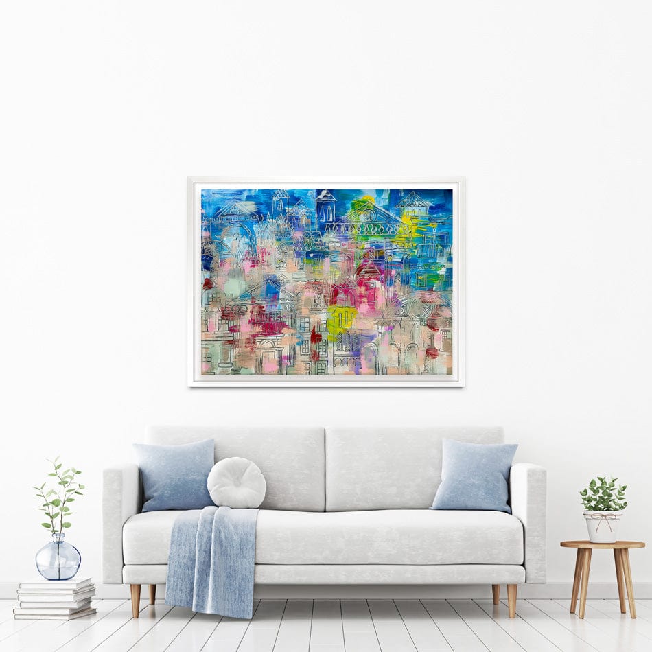 Milan Canvas Print wall art product Scarlet Sky Studio