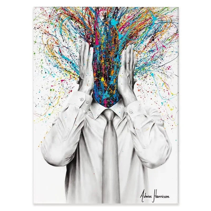 Mindfulness Canvas Print Mindfulness Canvas Print wall art product Ashvin Harrison