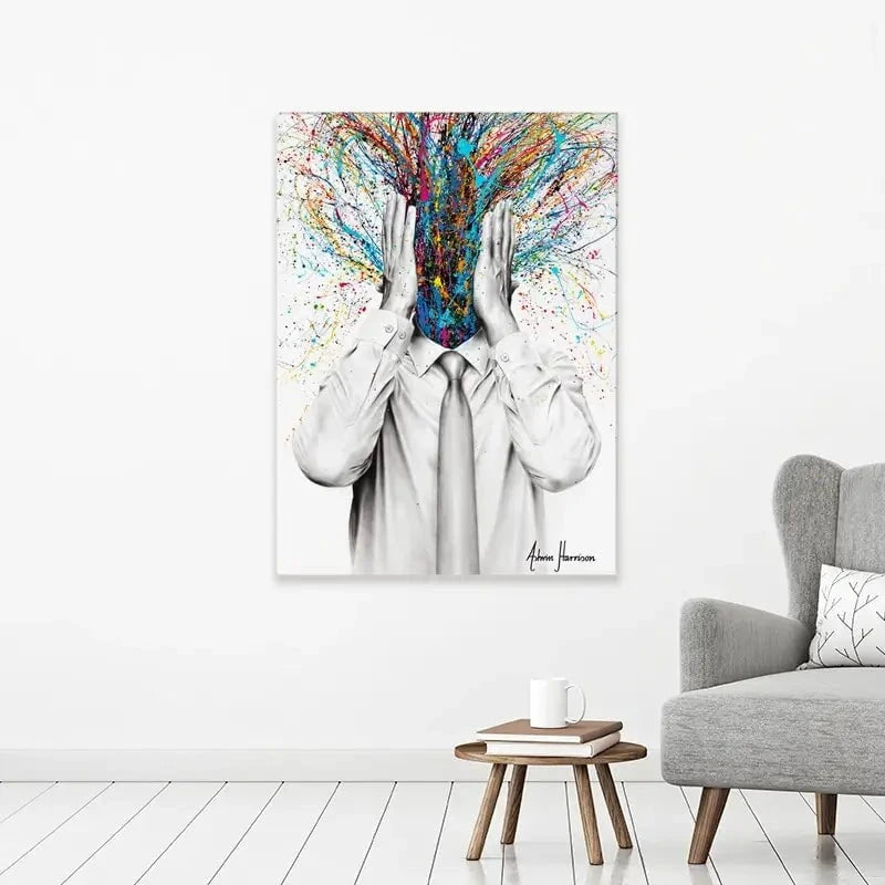 Mindfulness Canvas Print Mindfulness Canvas Print wall art product Ashvin Harrison