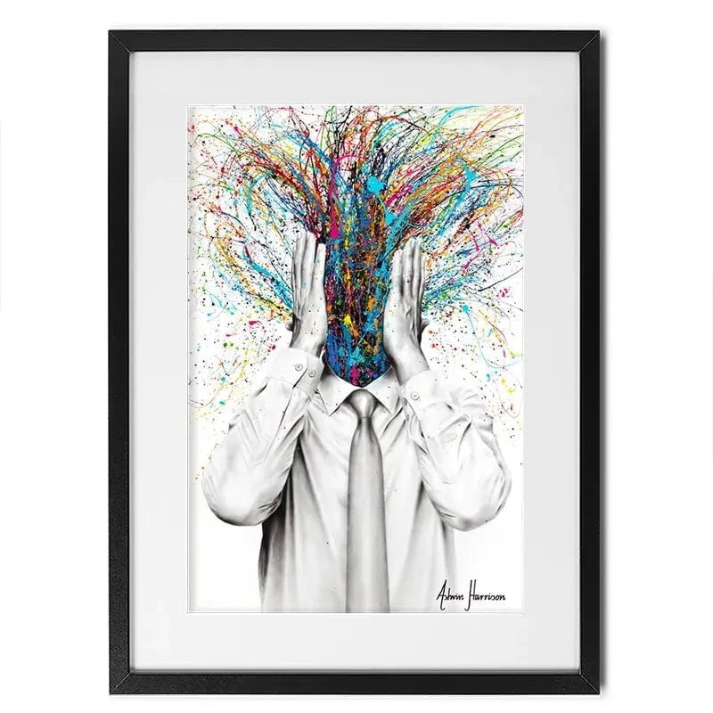 Mindfulness Framed Art Print Mindfulness Framed Art Print wall art product Ashvin Harrison