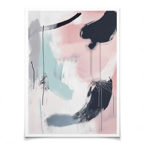 Minimalist Blush Pink Art Print Minimalist Blush Pink Art Print wall art product Tanya Ocean