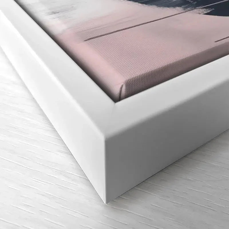 Minimalist Blush Pink Canvas Print Minimalist Blush Pink Canvas Print wall art product Tanya Ocean
