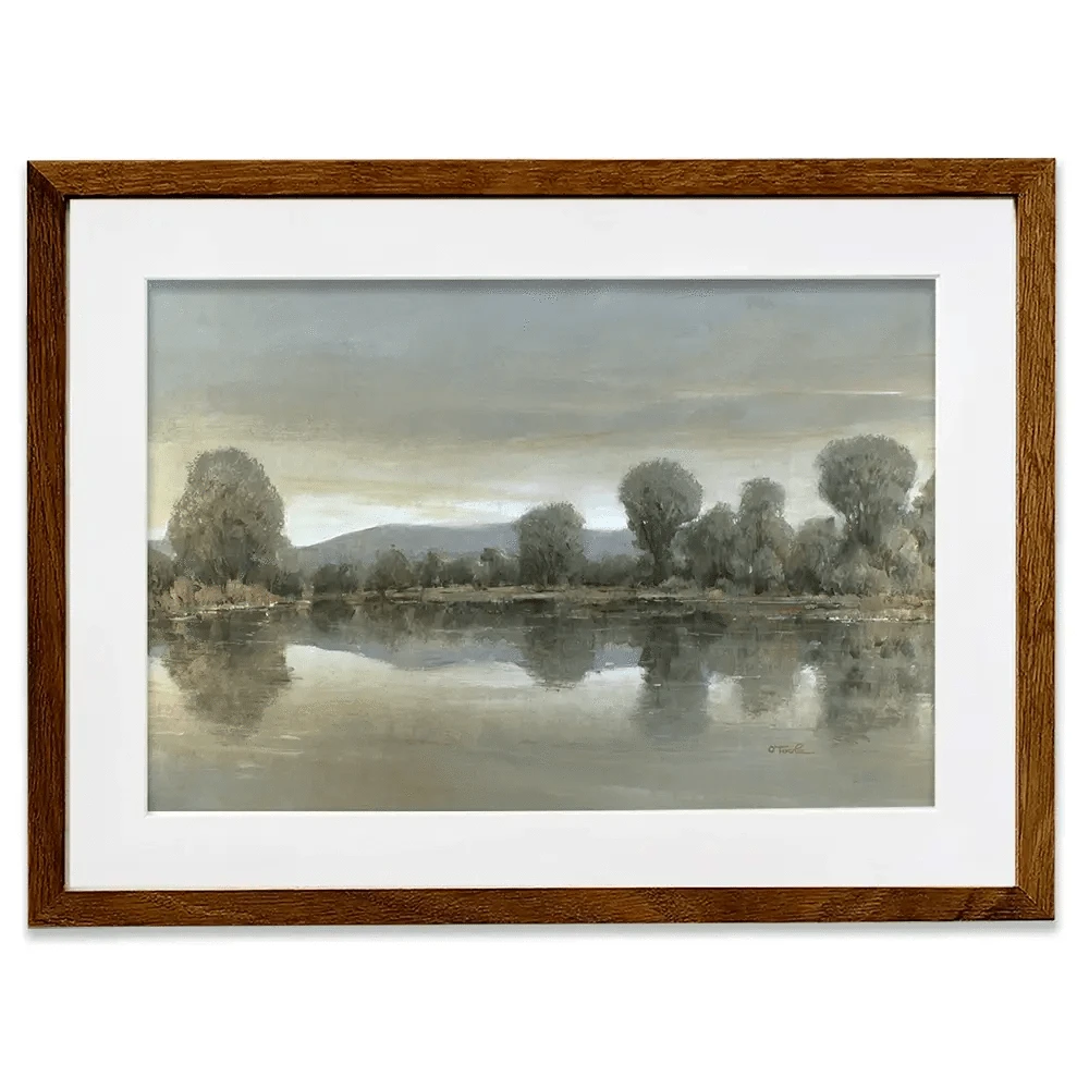 Mirror Lake 1 Framed Art Print Mirror Lake 1 Framed Art Print wall art product Tim O'Toole
