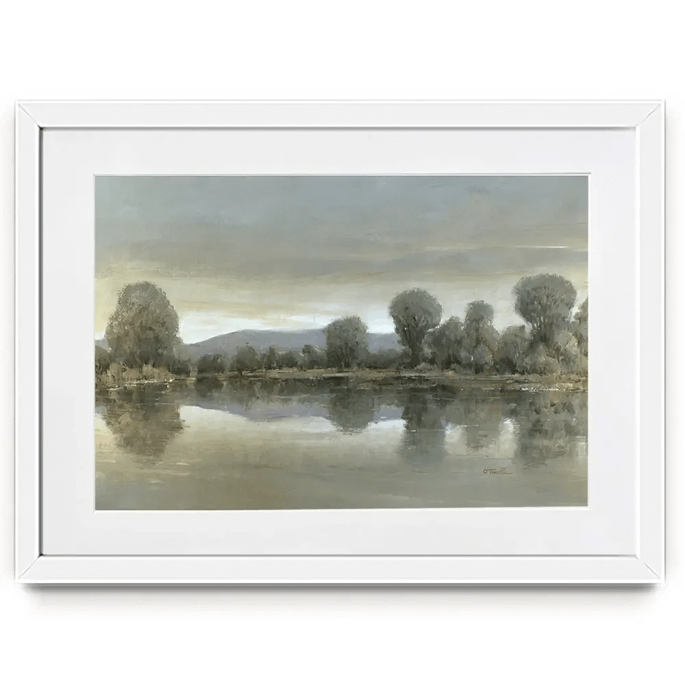 Mirror Lake 1 Framed Art Print Mirror Lake 1 Framed Art Print wall art product Tim O'Toole