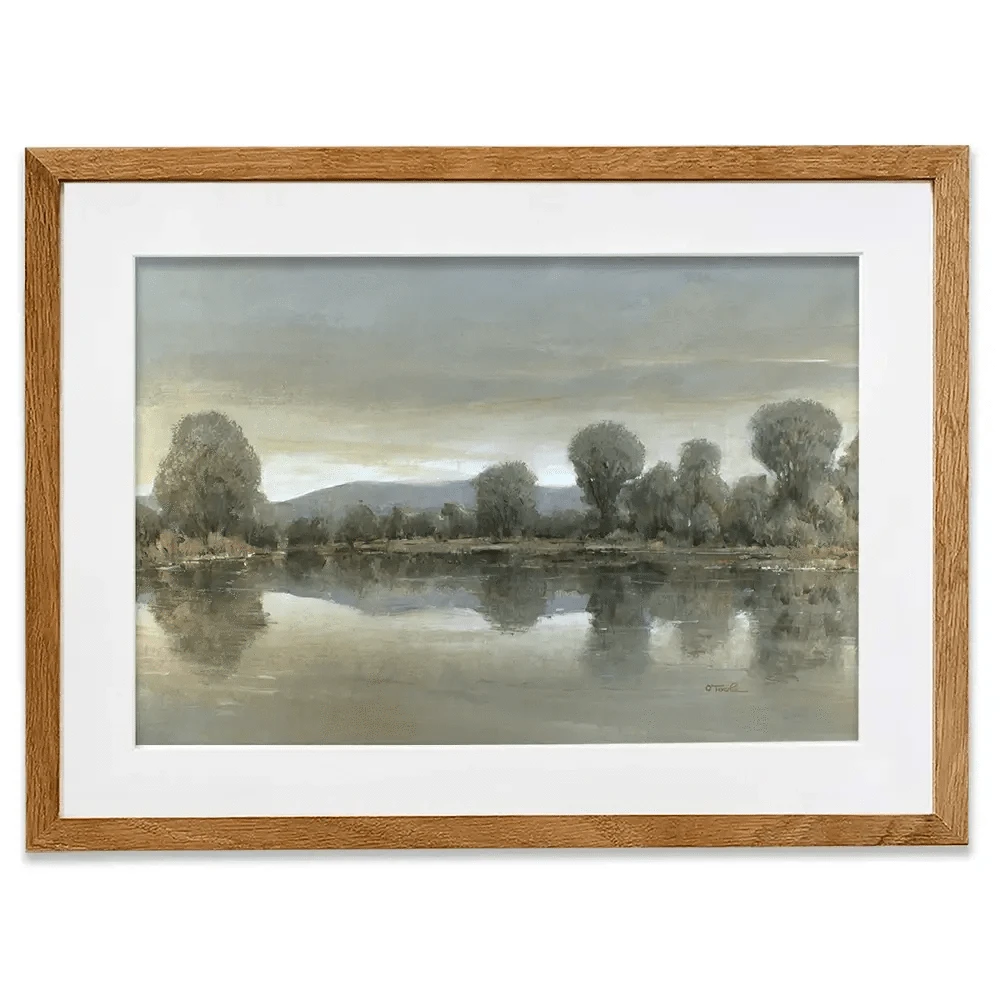 Mirror Lake 1 Framed Art Print Mirror Lake 1 Framed Art Print wall art product Tim O'Toole