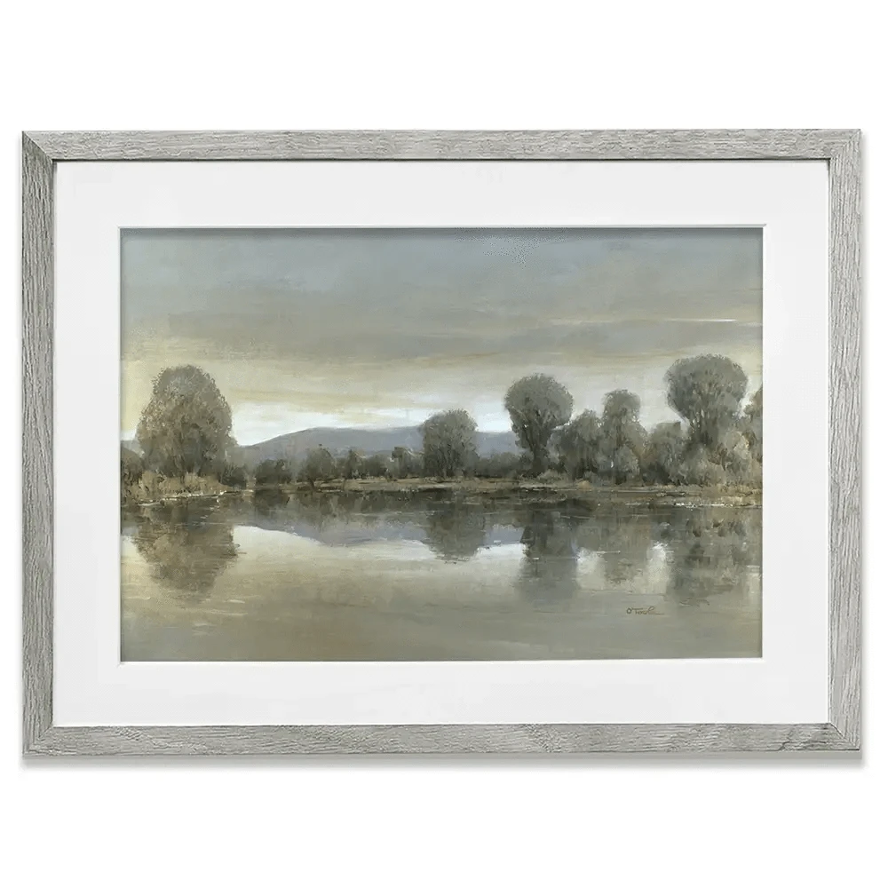 Mirror Lake 1 Framed Art Print Mirror Lake 1 Framed Art Print wall art product Tim O'Toole