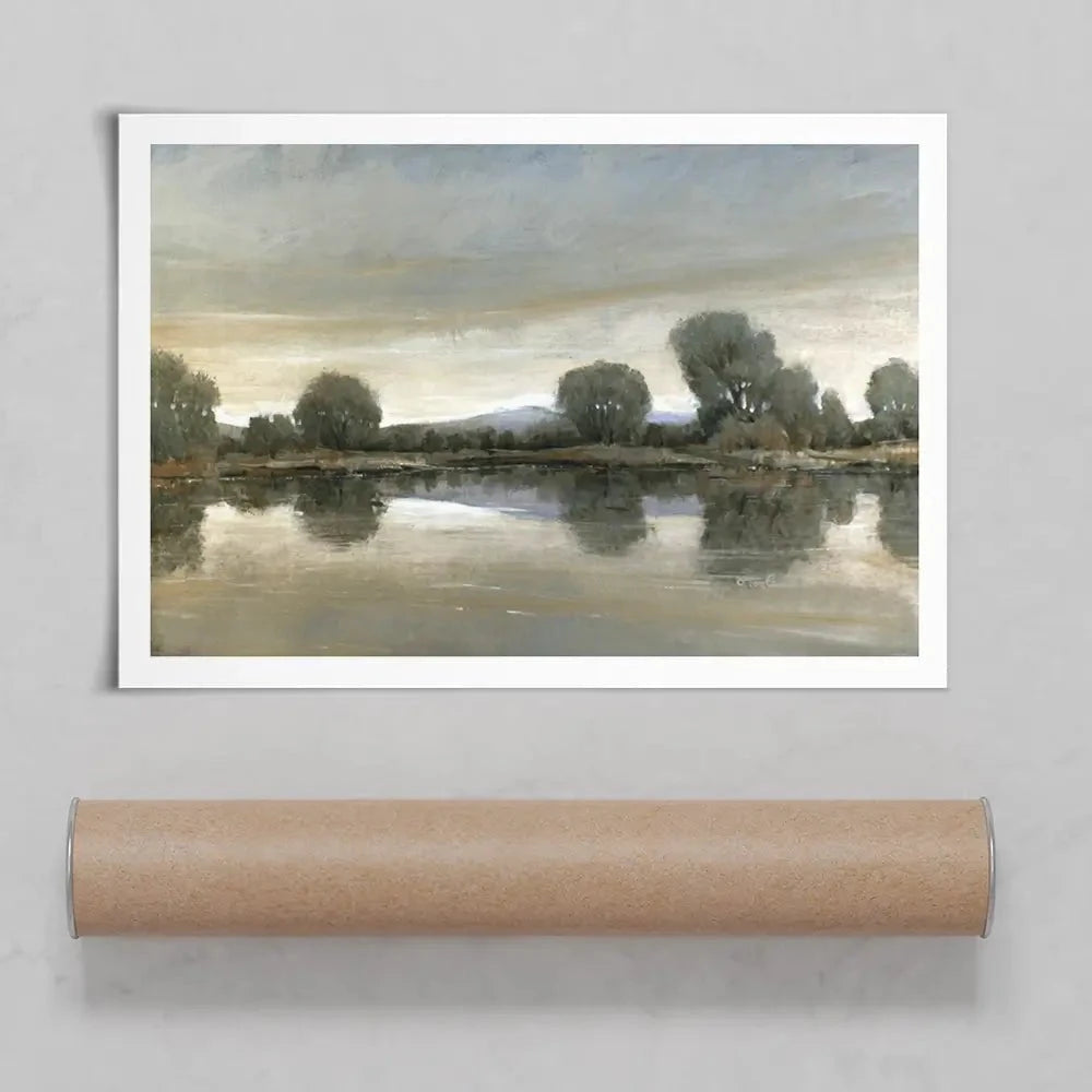 Mirror Lake 2 Art Print Mirror Lake 2 Art Print wall art product Tim O'Toole