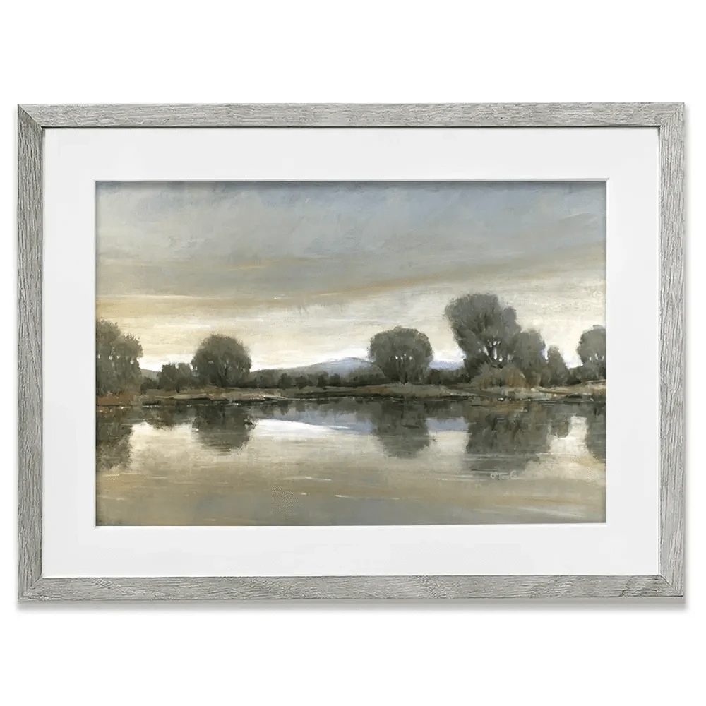 Mirror Lake 2 Framed Art Print Mirror Lake 2 Framed Art Print wall art product Tim O'Toole