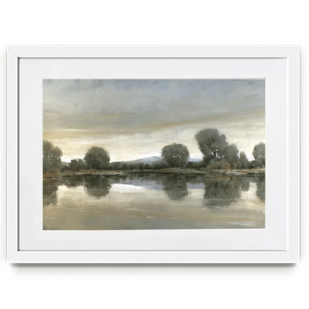 Mirror Lake 2 Framed Art Print Mirror Lake 2 Framed Art Print wall art product Tim O'Toole