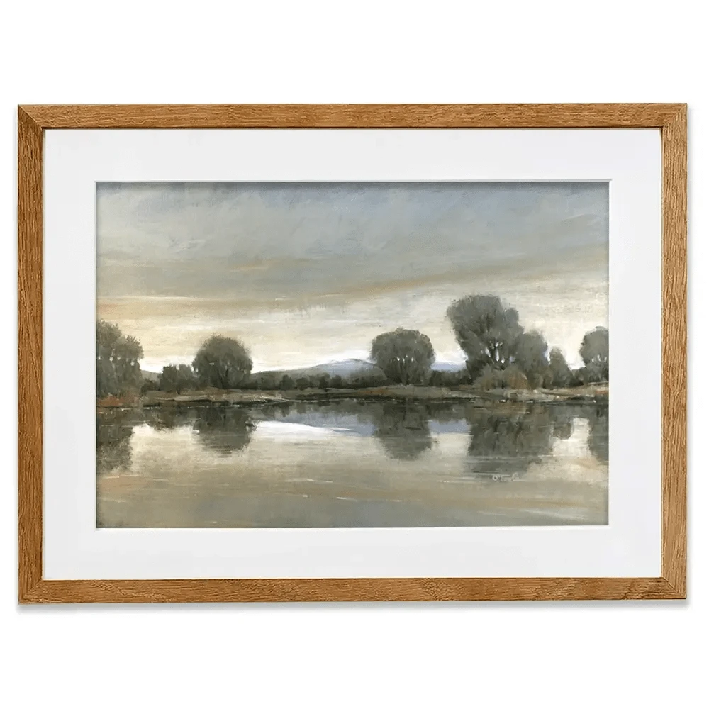 Mirror Lake 2 Framed Art Print Mirror Lake 2 Framed Art Print wall art product Tim O'Toole