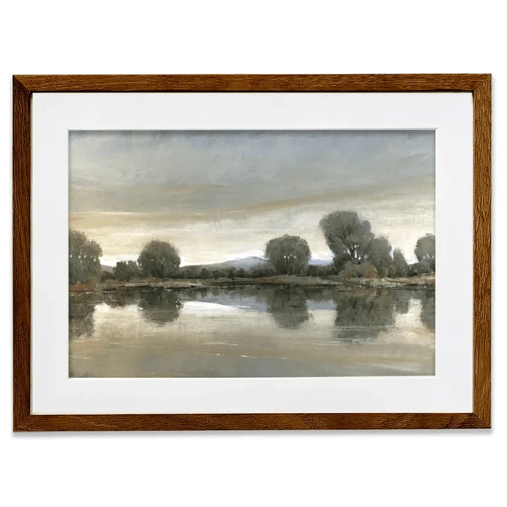 Mirror Lake 2 Framed Art Print Mirror Lake 2 Framed Art Print wall art product Tim O'Toole