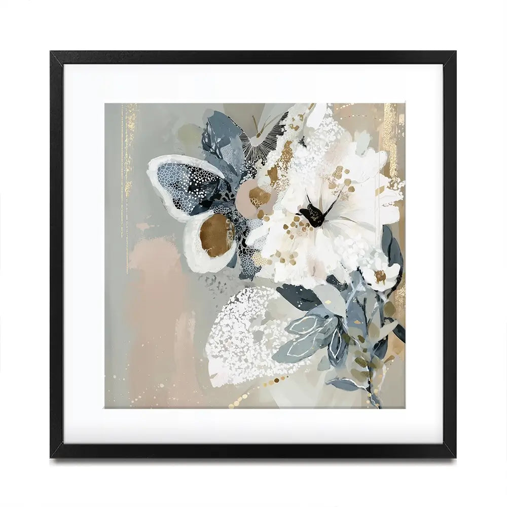 Mistwing Abstract Square Framed Art Print Mistwing Abstract Square Framed Art Print wall art product Bella Eve