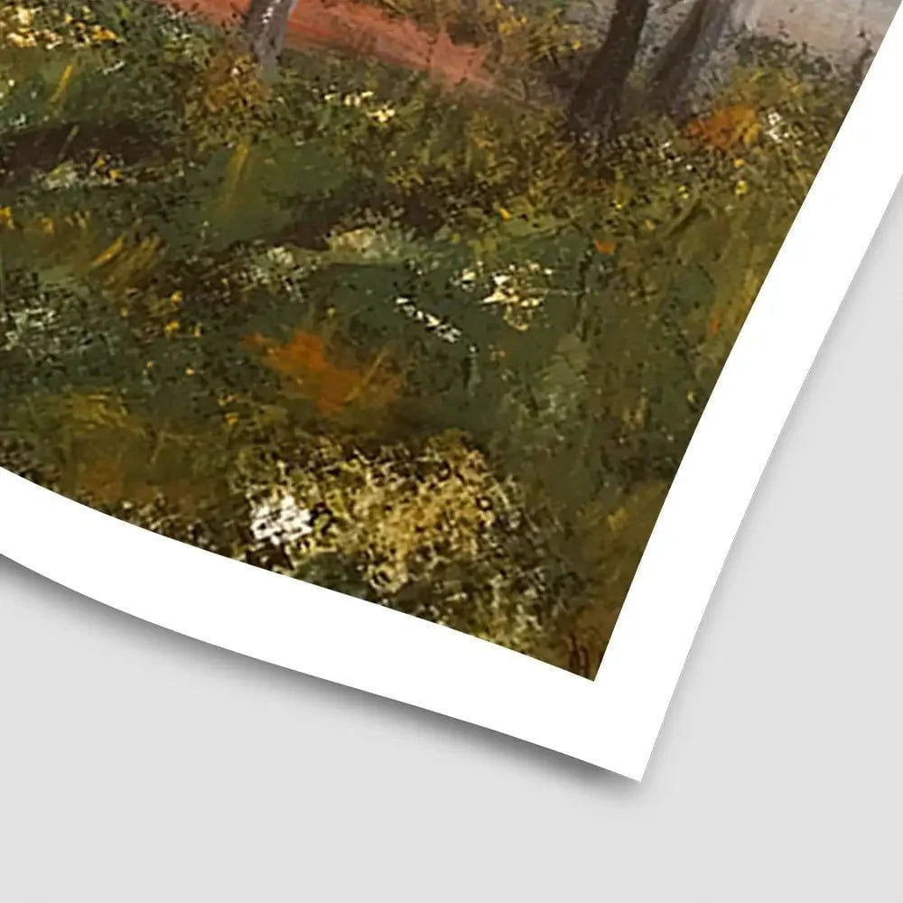 Misty Woods Art Print Misty Woods Art Print wall art product Jade Reynolds