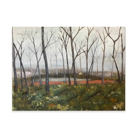 Misty Woods Canvas Print Misty Woods Canvas Print wall art product Jade Reynolds